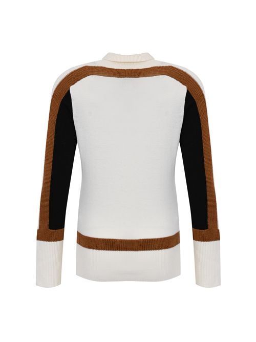 Maglia dolcevita in lana merinos Alpha studio | AD-4101H2003